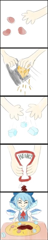 CIRNO MAKES PIZZA