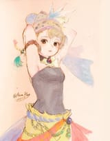 A relaxed pose