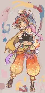 A cheerful smile V4