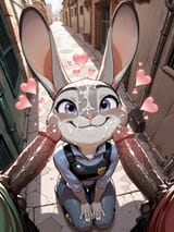 6979910 - AI-generated Judy_Hopps SynthNeon Zootopia