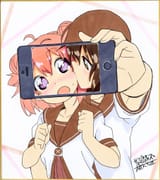 Yuru Yuri, selfie, Akari Akaza 結あか