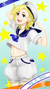 A cute sailor outfit