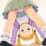1girl, loli, aged down, blonde hair, very long hair, twintails, long skirt, gree s-4178442658