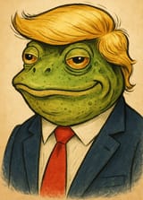 Trump Frog