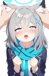 Blue Archive, Sunaookami Shiroko, animal ears Dontstop