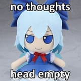 Cirno Empty Head