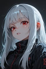 140783-1142751345-preteen girl long hair silver hair red eyes freckles, (dynamic_1.9)