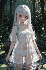 140798-2844534414-preteen girl long hair silver hair red eyes freckles, (innocence_1.9), see through, pond