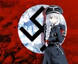 touhou-uniform-gloves-military-tie-braid-hat-long-hair-weapons-flags-nazi-swastika-knives-gray-eyes-aircraft-military-hd-art-wallpaper-preview