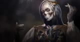 skele babe with eyes