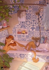 catsBlack+Lion21Exclusive+-+Lion+in+the+bathtubHIGHAlt+Ver