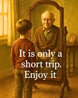 short trip old man