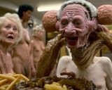 00316-148365286-(spread legs_1.22) naked old lady gets lascivious diner burger thrower fast is a funny sitcom in mcdonalds burger king alien tow
