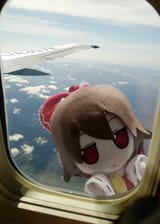 reimu fumo flying