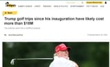 trump golf
