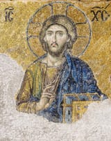 807px-ChristPantocratorDeesismosaicHagiaSophia-807x1024
