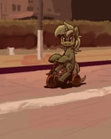 2943873__safe_artist-colon-plunger_lyra+heartstrings_pony_unicorn_g4_drawthread_female_looking+at+you_mare_ponified_ponified+animal+photo_requested+art_solo_tri