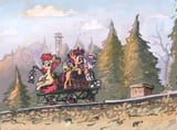 1279325__safe_artist-colon-agm_apple+bloom_scootaloo_sweetie+belle_earth+pony_pegasus_pony_unicorn_g4_cutie+mark+crusaders_female_filly_flapping+wings_foal_fore