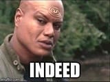 Teal&#039;c Indeed