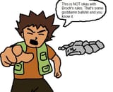 this is not okay with brocks rules