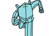 regice running towards screen