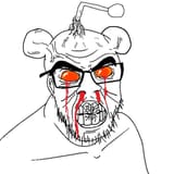 2066 - angry antenna blood cracked_teeth crying ear glasses orange_eyes red_eyes reddit soyjak thick_eyebrows variant_feraljak vessels