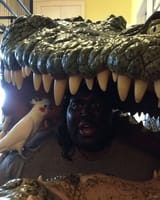 Sovic the nigger getting eaten by a croc