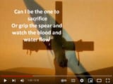 can_i_be_the_one_to_sacrifice_to_grip_the_spear_and_watch_the_blood_and_waterflow