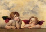 RAF3116-Raffaello-Putti-putti-cherubs-pensierosi-pensive