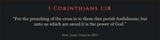 1 Corinthians 1.18