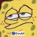 spongebob doubts