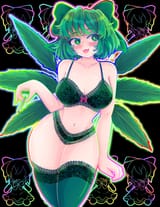 __cirno_and_hapa_cirno_touhou_drawn_by_nanaii_desu__8a21bbff9ab2ee221e5da5bf247d6d5e_proc