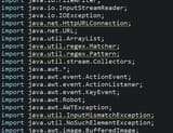 java imports