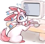 on the web nobody knows your a sylveon