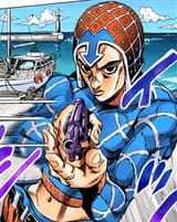mista holding gun