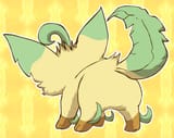 leafeon presenting behind standing on 4 legs technically SFW but questionable
