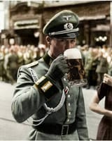 german nazi solider officer beer
