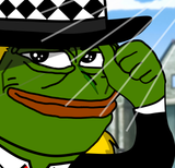 Pepe with hat