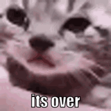 its over