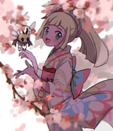 lillie with ribombee