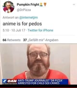 Anime is for pedos journalist dr pizza