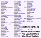 Epstein flight log jews