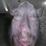 Sam Hyde at the door