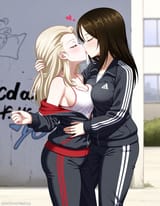 2girls clara x nonna yuri adidas tracksuit (3)