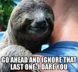 Suspiciously Evil Sloth 18062017135349