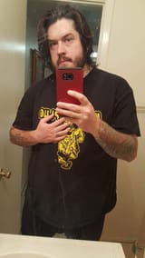 greasy squat depressed heathen 