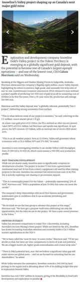 SNOWLINE NEWS