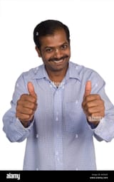mature-indian-man-thumbs-up-AKP42K