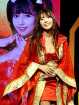 Yua_Mikami_on_Taiwan_Pavilion_stage,_Taipei_Game_Show_20180127a