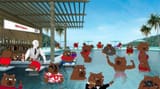 bobo pool party